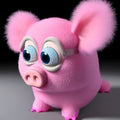 Pink Pig Plush Toy