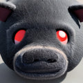 Black Pig Plush Toy