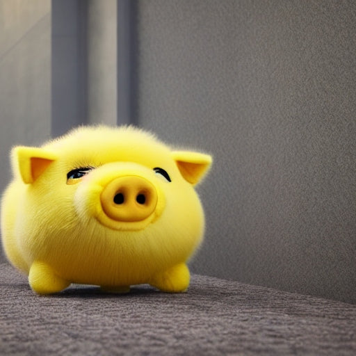 Pink Pig Plush Toy, Heavy